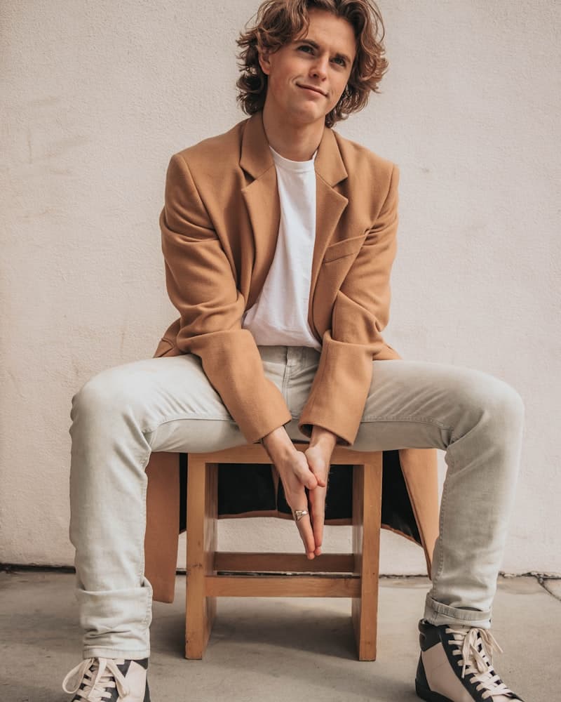 Wool-Blend Overcoat